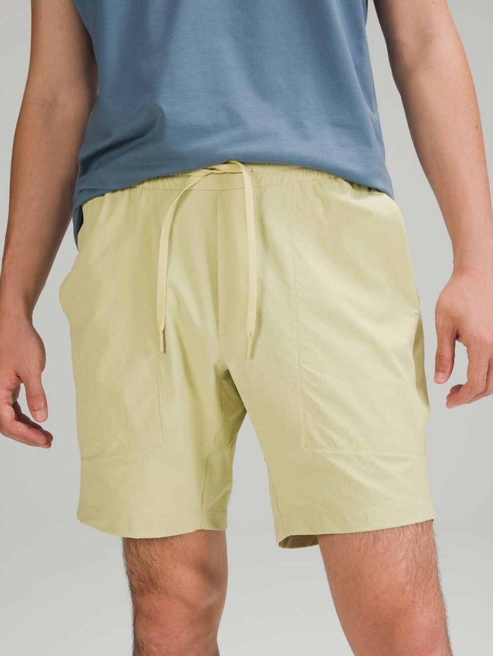 Lululemon Men's Bowline Short 8" Stretch Ripstop Dew Green XL